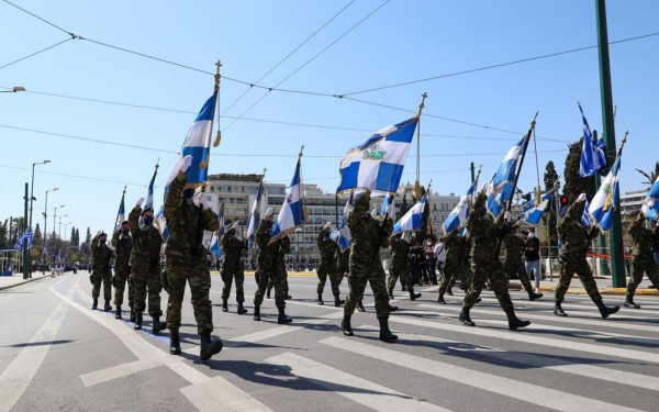 Θεσσαλονίκη: Εορτασμός της Εθνικής Επετείου της 25ης Μαρτίου στην Καλαμαριά