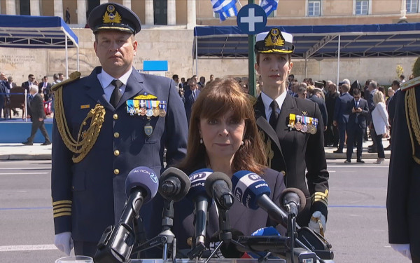 Κ. Σακελλαροπούλου: Χρέος μας να φανούμε αντάξιοι των θυσιών των ηρωικών προγόνων μας