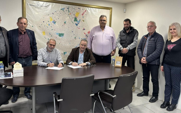 Κατερίνη: Ξεκινά το μεγάλο έργο ύδρευσης στον Κορινό - Υπογράφτηκε η σύμβαση κατασκευής