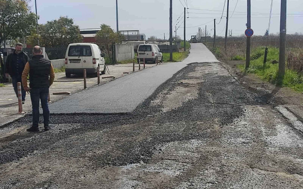 Κατερίνη: Ξεκίνησε από τη Γανόχωρα το μεγάλο έργο αγροτικής οδοποιίας (φωτ.)