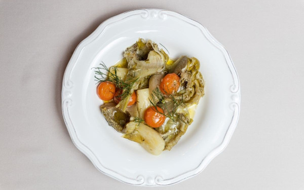 Μεγάλη Τετάρτη με τον Σωτήρη Ευαγγέλου: Αγκινάρες λαδερές