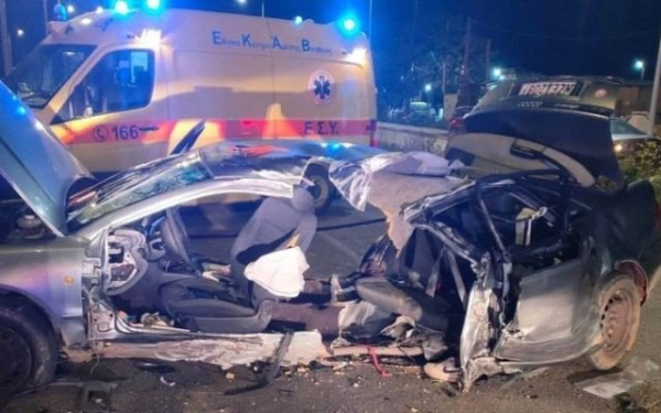 Αλεξανδρούπολη: Σοβαρό τροχαίο με επτά μετανάστες τραυματίες - Μάχη για τη ζωή τους δίνουν δύο άτομα (φωτ.)