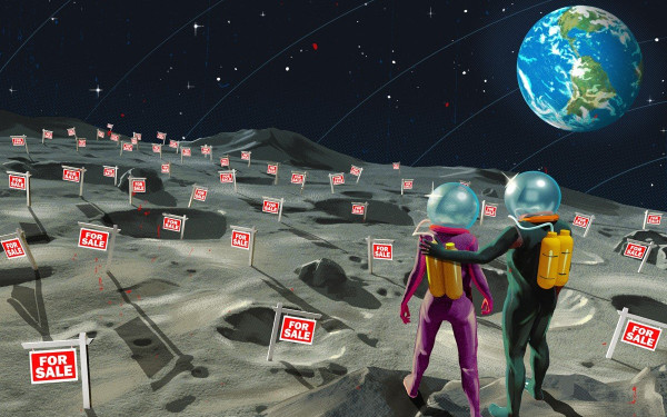 Οικόπεδα με... θέα: Ο άνθρωπος που έχει στην ιδιοκτησία του το Φεγγάρι - Και μπορεί να το αποδείξει