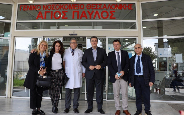 Θεσσαλονίκη: Εγκαινιάστηκε η αναβαθμισμένη Καρδιολογική Κλινική του νοσοκομείου «Άγιος Παύλος»