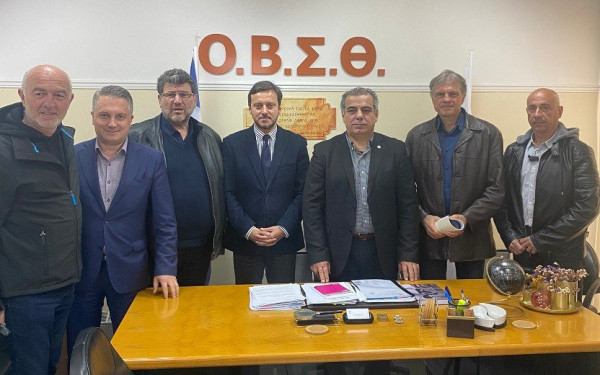 Συνάντηση του προεδρείου της ΟΒΣΘ με βουλευτές και στέλεχος του ΠΑΣΟΚ- ΚΙΝΑΛ