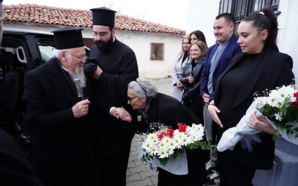 Επιστροφή στη γενέθλια γη της Ίμβρου για τον Πατριάρχη Βαρθολομαίο (βίντεο, φωτ.)