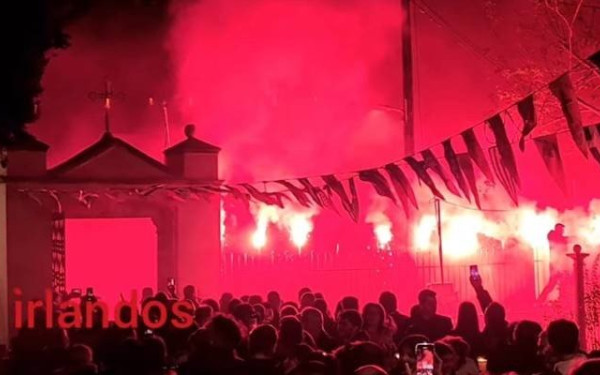 «Εμπόλεμη ζώνη» η Λήμνος μετά την Ανάσταση - Επενέβη η Πυροσβεστική (βίντεο)