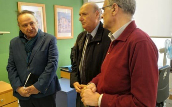 Θεσσαλονίκη: Ο Στέλιος Αγγελούδης στο ΚΕΠ Αγγελάκη