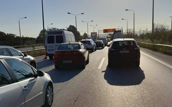 Κυκλοφοριακές ρυθμίσεις από την Τρίτη στην ΠΑΘΕ - Στο ύψος της Πιερίας