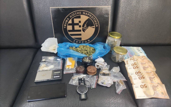 Σέρρες: Η «ROXY» ξετρύπωσε ποσότητες ναρκωτικών