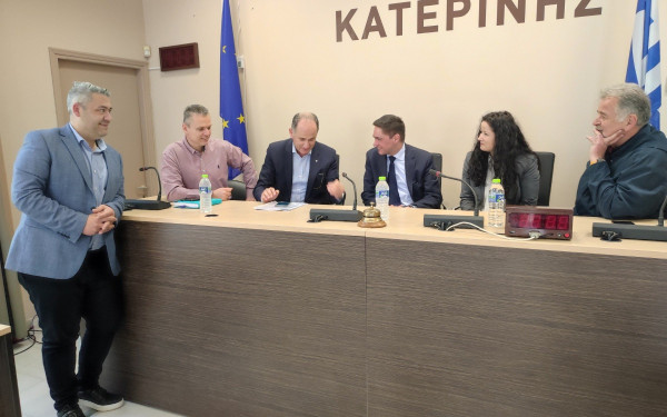 Στο Δημαρχείο Κατερίνης ο πρέσβης της Πολωνίας στην Ελλάδα