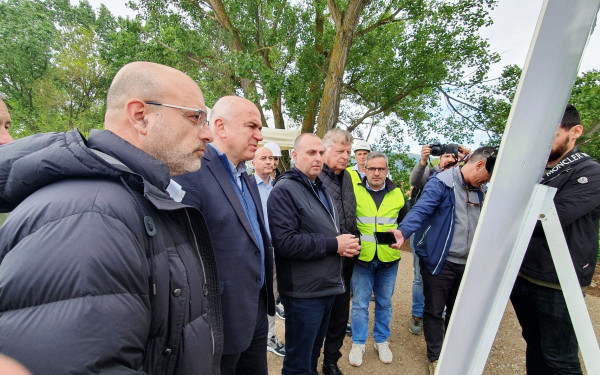 Καβάλα: Ο υφυπουργός Μεταφορών επιθεώρησε την κατασκευή νέων οδικών αξόνων 
