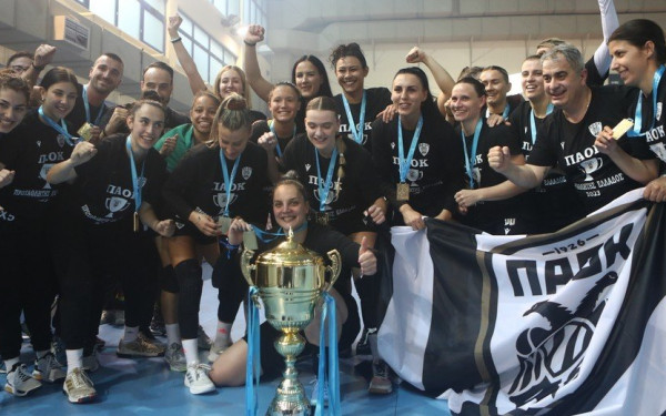 Χάντμπολ: Πρωταθλήτριες Ελλάδας για πέμπτη συνεχόμενη χρονιά οι γυναίκες του ΠΑΟΚ (βίντεο, φωτ.)