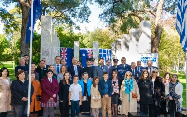 Τιμήθηκαν οι Αυστραλοί και Νεοζηλανδοί που πήραν μέρος στη Μάχη της Καλαμάτας