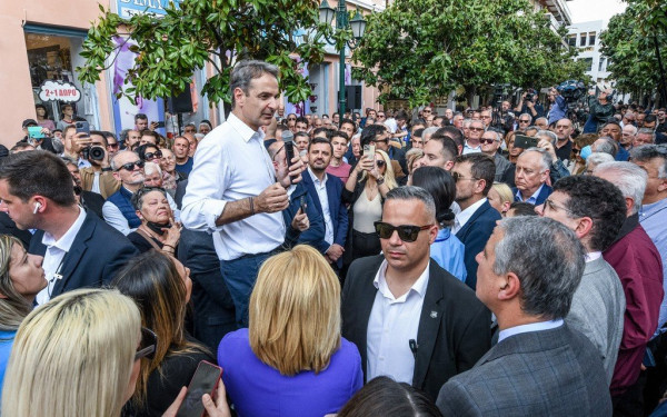 Κυρ. Μητσοτάκης στην Πάτρα: Με τη δική σας ισχυρή εντολή θα είμαι πάλι ο πρωθυπουργός στις 21 Μαΐου