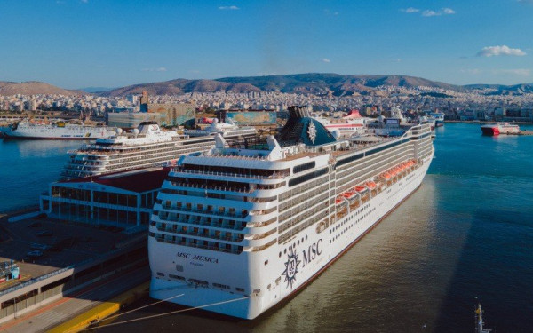 MSC Cruises: Ηome port το λιμάνι του Πειραιά  για κρουαζιέρες στη Μεσόγειο 