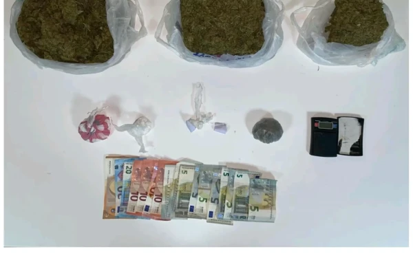 Θεσσαλονίκη: Συνελήφθη με 68 γραμμάρια ηρωίνη και σχεδόν ένα κιλό κάνναβη
