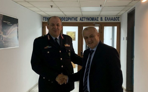 Επισκέψεις Γιάννη Ταχματζίδη στις υπηρεσίες της Ελληνικής Αστυνομίας στη Θεσσαλονίκη