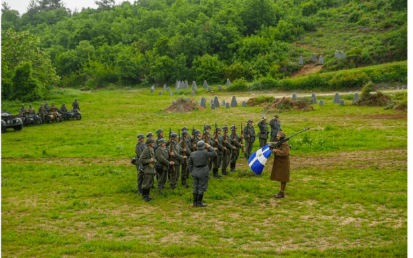 Συγκίνηση στην αναβίωση της μάχης του Ρούπελ - «Οι Μακεδόνες ξέρουμε να φυλάμε Θερμοπύλες» το μήνυμα Τζιτζικώστα (βίντεο, φωτ.)