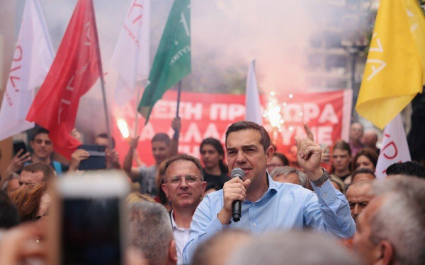 Στο Κέντρο Επεξεργασίας Λυμάτων στο Κερατσίνι ο Αλ. Τσίπρας