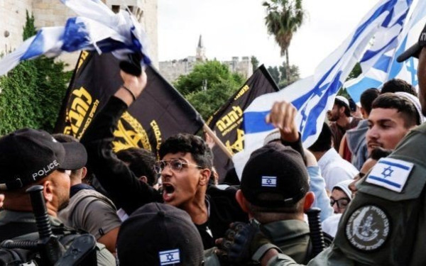 Ένταση με ύβρεις κατά των Αράβων στην «Πορεία των Σημαιών» στην Ιερουσαλήμ (βίντεο)