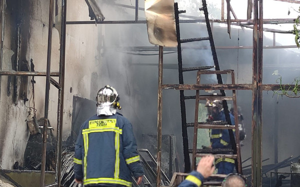 Καβάλα: Στις φλόγες σπίτι στην Ελευθερούπολη (βίντεο & φωτ.)