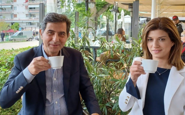 Πρωινός καφές με την Κατερίνα Νοτοπούλου και τον Κώστα Γκιουλέκα