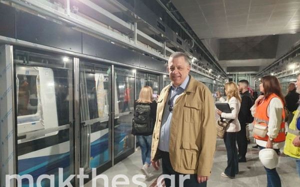 Ν. Ταχιάος: Η επιβίβαση με wallet και το «ποιοτικό άλμα» στο Μετρό Θεσσαλονίκης