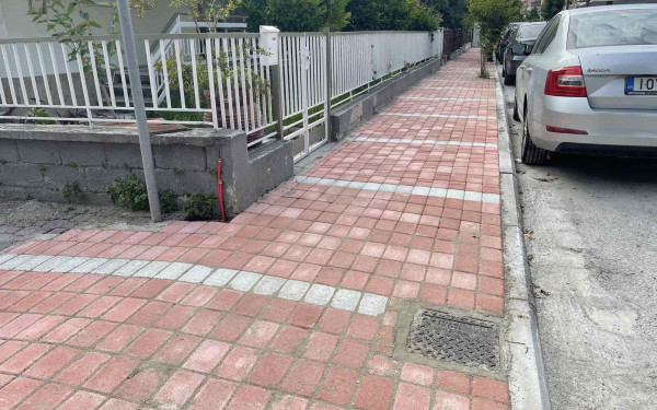 Νέα πεζοδρόμια στην πόλη της Κατερίνης 