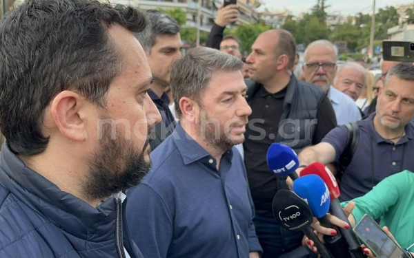 Στην Πολίχνη Θεσσαλονίκης ο Νίκος Ανδρουλάκης- Επίθεση στην ΝΔ και τον Κυριάκο Μητσοτάκη (βίντεο & φωτ.)