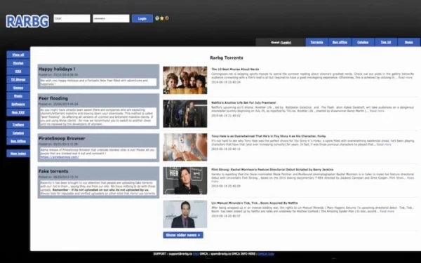 Έκλεισε οριστικά η πειρατική ιστοσελίδα RARBG μετά από 15 χρόνια λειτουργίας 