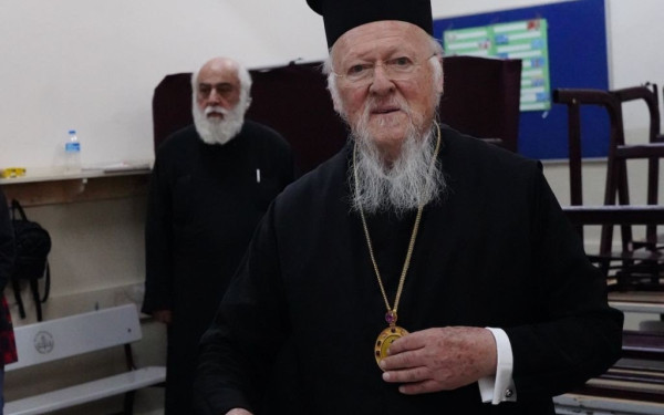 Ψήφισε για πρόεδρο στην Τουρκία ο Βαρθολομαίος