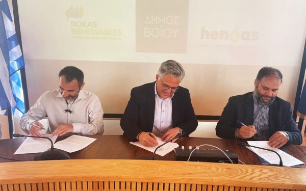Κοζάνη - Δήμος Βοΐου: Υπογραφή σύμβασης για την κατασκευή δικτύου διανομής φυσικού αερίου στη Γαλατινή