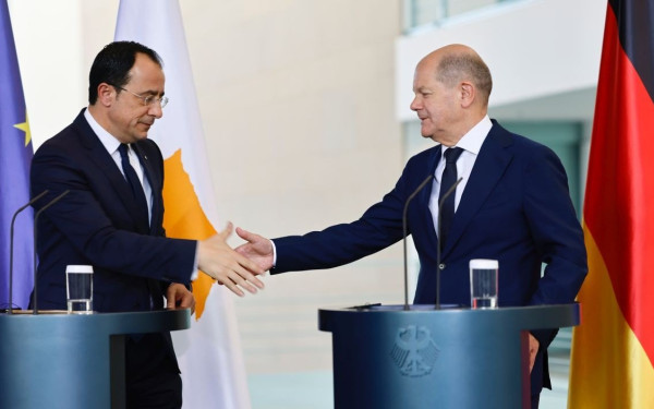 Κύπρος: Τηλεφωνική επικοινωνία Ν. Χριστοδουλίδη με τον Όλ. Σολτς για το Κυπριακό