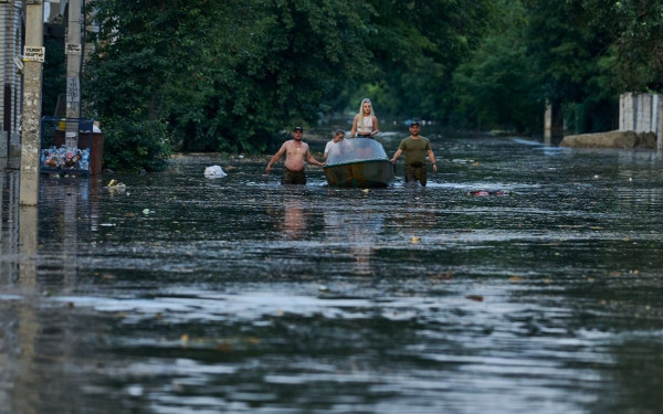 Ουκρανία: Εκατομμύρια τόνοι από τη συγκομιδή της χώρας κινδυνεύουν μετά την κατάρρευση του φράγματος Καχόβκα