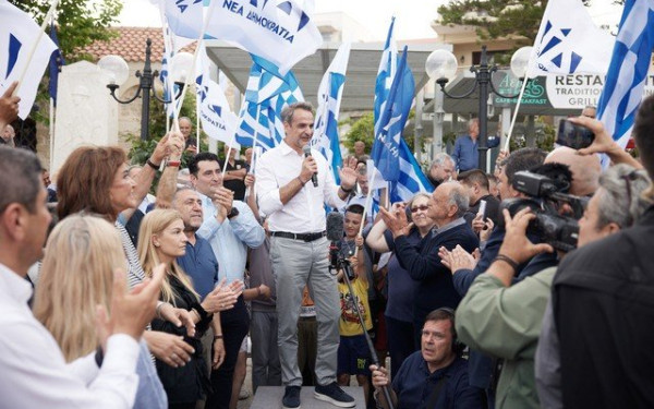  Σε διπλό ταμπλό στη δεύτερη κάλπη ο Κυριάκος Μητσοτάκης