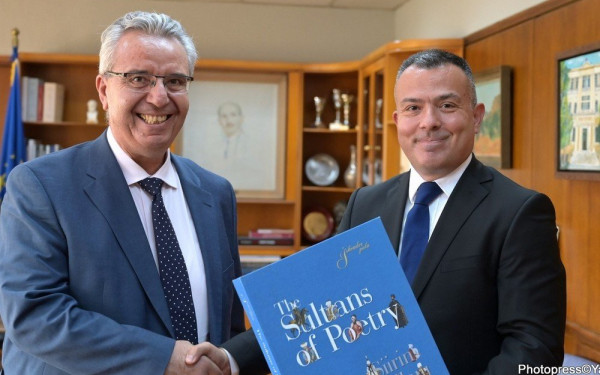 Με τον γενικό πρόξενο της Τουρκίας στη Θεσσαλονίκη συναντήθηκε ο πρύτανης του ΑΠΘ