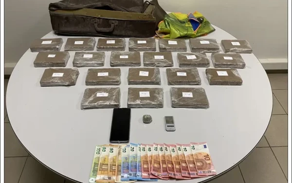 Θεσσαλονίκη: 26χρονος συνελήφθη με 11 κιλά ηρωίνης 
