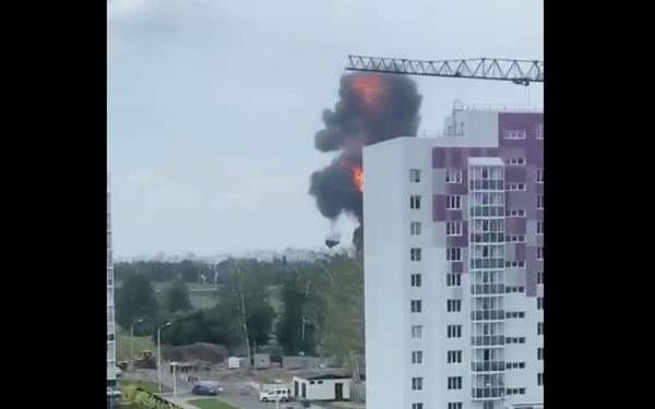 Ρωσία - ανταρσία Wagner: Στις φλόγες δεξαμενή καυσίμων στην πόλη Βορόνεζ (βίντεο)