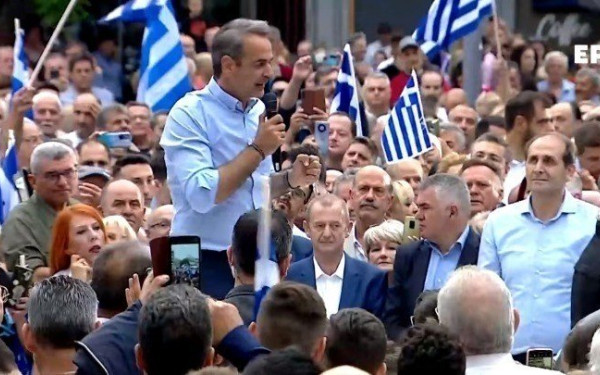 Μητσοτάκης από τα Γιάννενα: Αυτοδυναμία για να αλλάξουμε την πατρίδα (βίντεο)