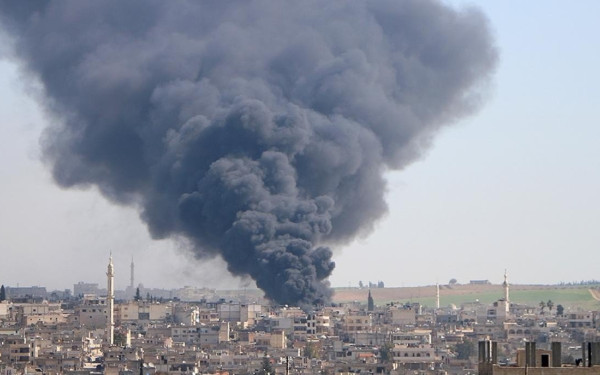 Ρωσικά μαχητικά βομβάρδισαν περιοχές στη Συρία (βίντεο)