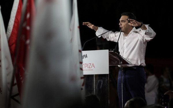 Μήνυμα παραμονής στην ηγεσία του ΣΥΡΙΖΑ έστειλε από την Πάτρα ο Τσίπρας