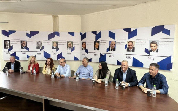 Κλιμάκιο της ΝΔ επισκέφθηκε τον νομό Χαλκιδικής