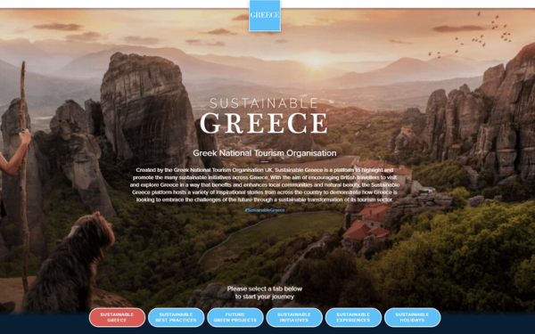 Βράβευση του ΕΟΤ για τις δράσεις βιώσιμου τουρισμού