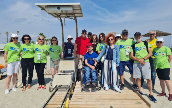 Κατερίνη: Πέντε seatrac για πρόσβαση των ΑμεΑ στις παραλίες