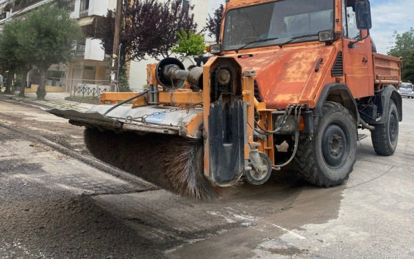 Θεσσαλονίκη: Eργασίες ασφαλτόστρωσης στην Γεωργίου Παπανδρέου - Οι κυκλοφοριακές ρυμίσεις
