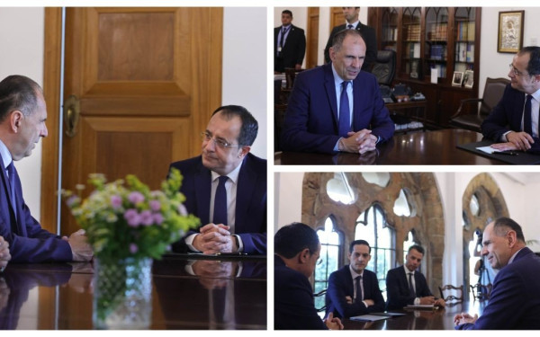 Πρώτη επίσκεψη Γεραπετρίτη στην Κύπρο: «Ιστορική ευκαιρία για λύση του Κυπριακού», το μήνυμα του ΥΠΕΞ