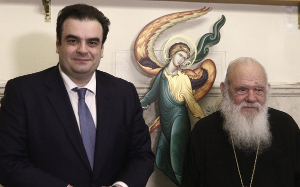 Η πρώτη συνάντηση του Αρχιεπισκόπου με τον υπουργό Παιδείας