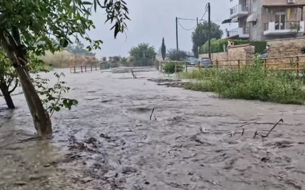 Πέλλα: Σε κατάσταση έκτακτης ανάγκης Αραβησσός και Αχλαδοχώρι