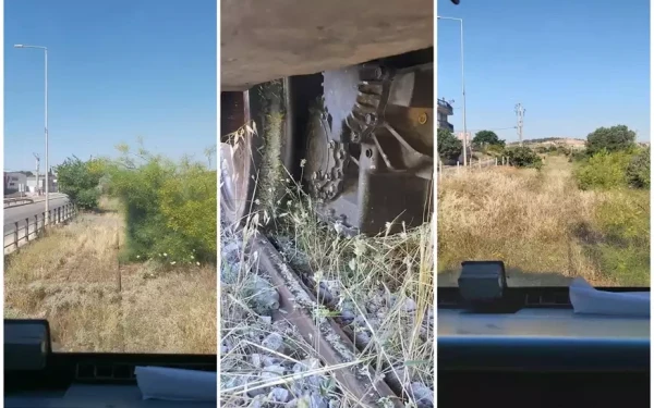 Τρένα κινούνται στο όριο της ασφάλειας: Αμαξοστοιχία που μετέφερε καύσιμα έμεινε σε γραμμή γεμάτη ξερόχορτα